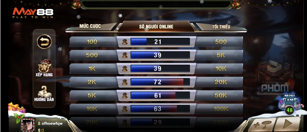 Luật chơi game bài Phỏm hấp dẫn cho anh em May88