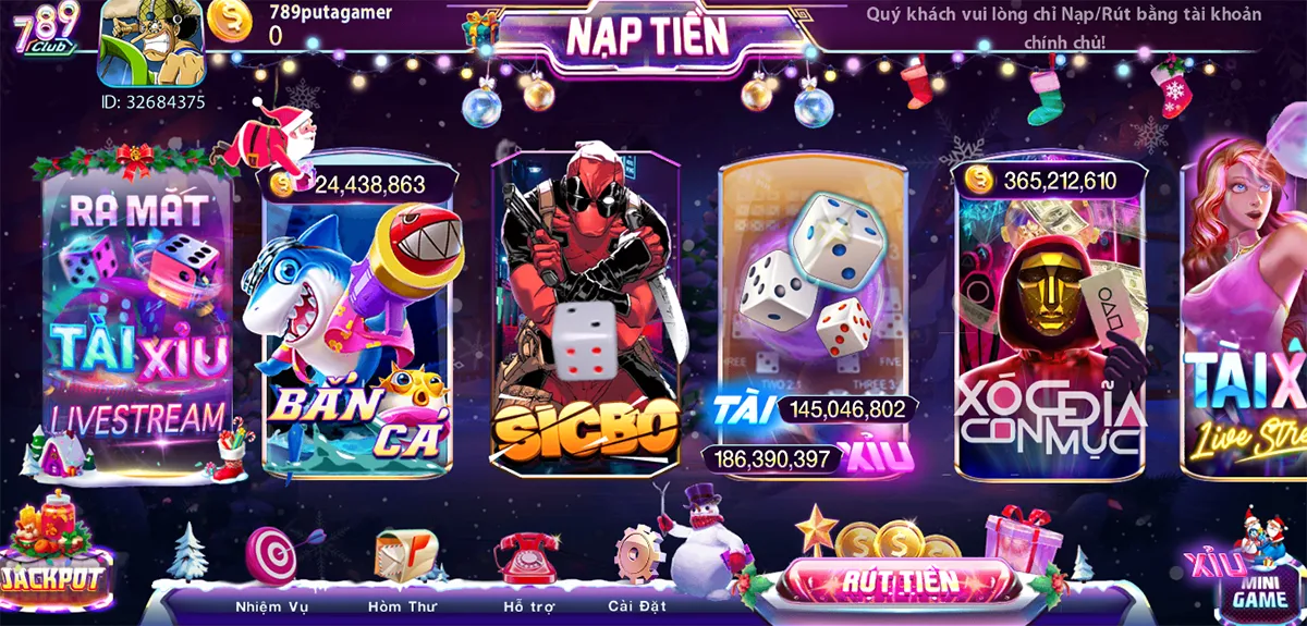 Thông tin liên hệ game bài đổi thưởng 789Club