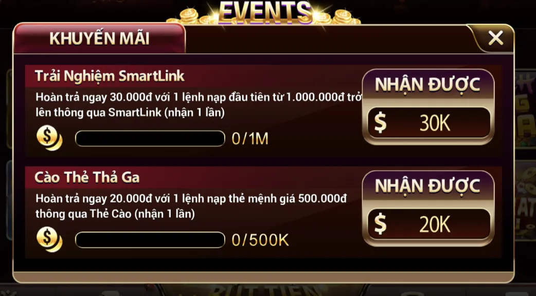 Những khuyến mãi hấp dẫn tại địa điểm tham gia Sunwin