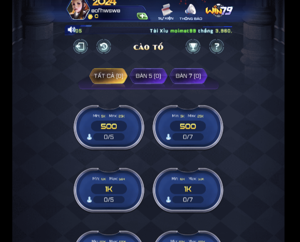 Game bài đổi thưởng đình đám không thể bỏ qua tại Win79