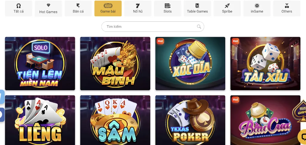 Đắm chìm vào kho tàng đánh bài đổi thưởng của Five88